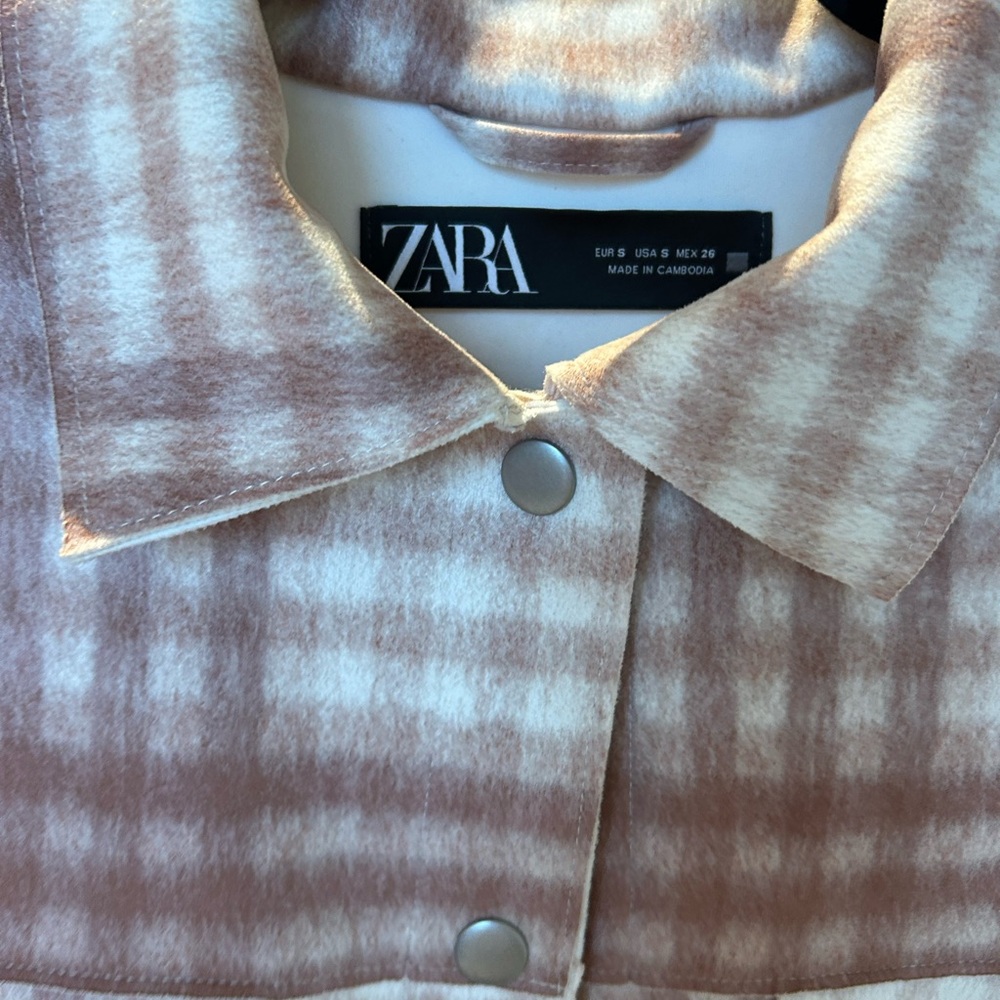 Zara Plaid Jacket - Picture 4 of 4